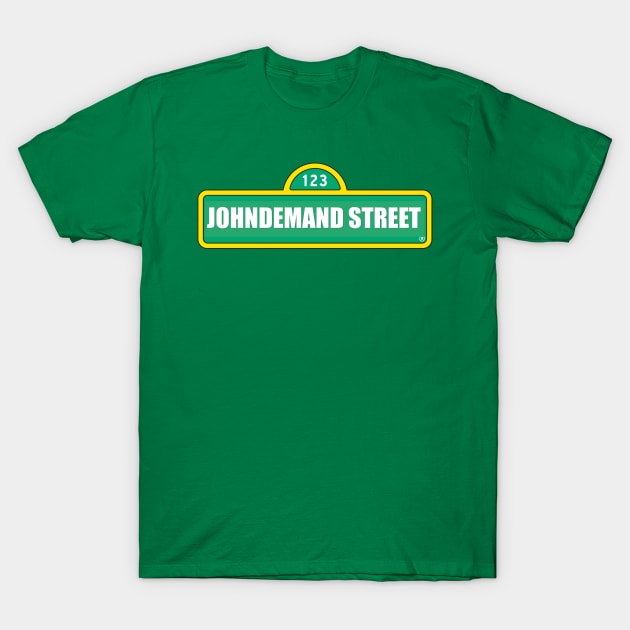 JohnDemand Street T-Shirt by JohnMiniaci